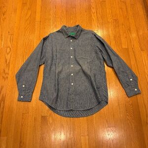 Magill Joseph Shirt – Japanese Indigo Stripe – Made in USA – Size M